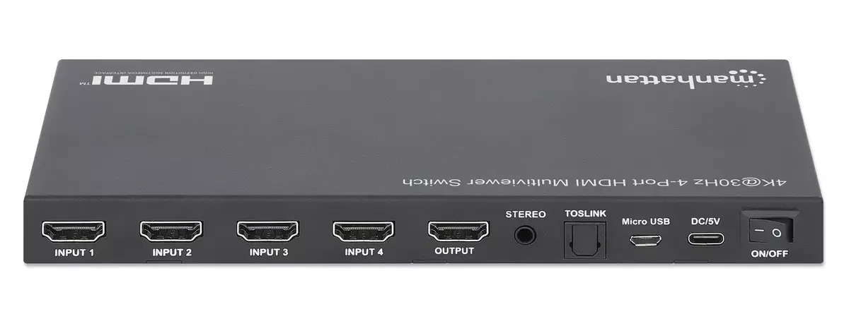 HDMI Multiviewer Switch Manhattan 4K 4-Port Photo 6