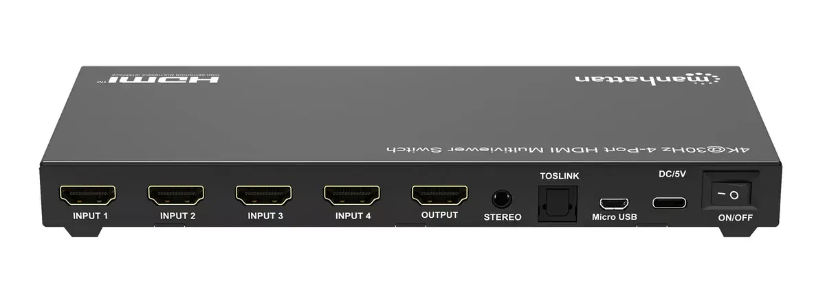 HDMI Multiviewer Switch Manhattan 4K 4-Port Photo 8
