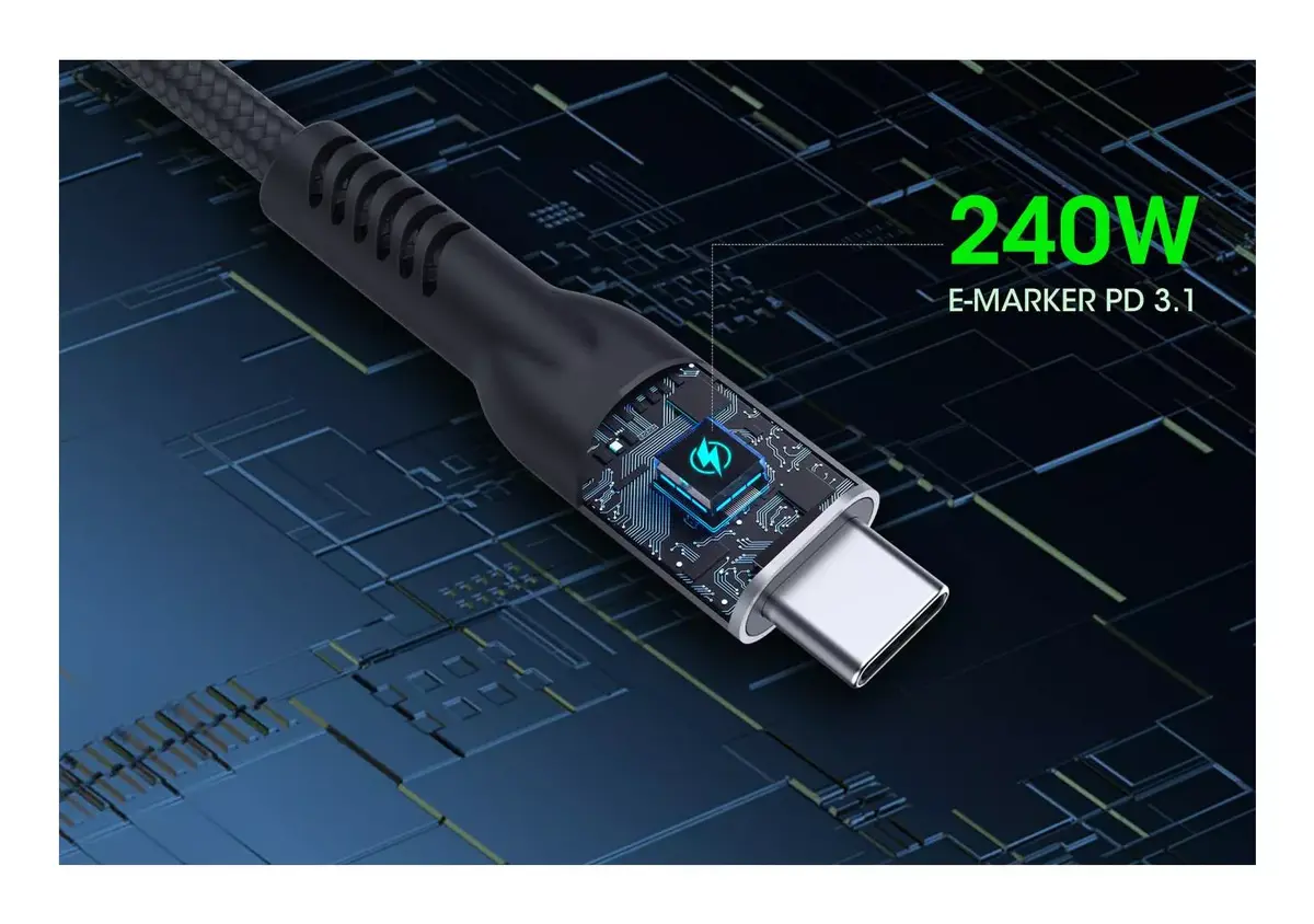 USB-C Male to USB-C Male kabelis Manhattan 2m Photo 11