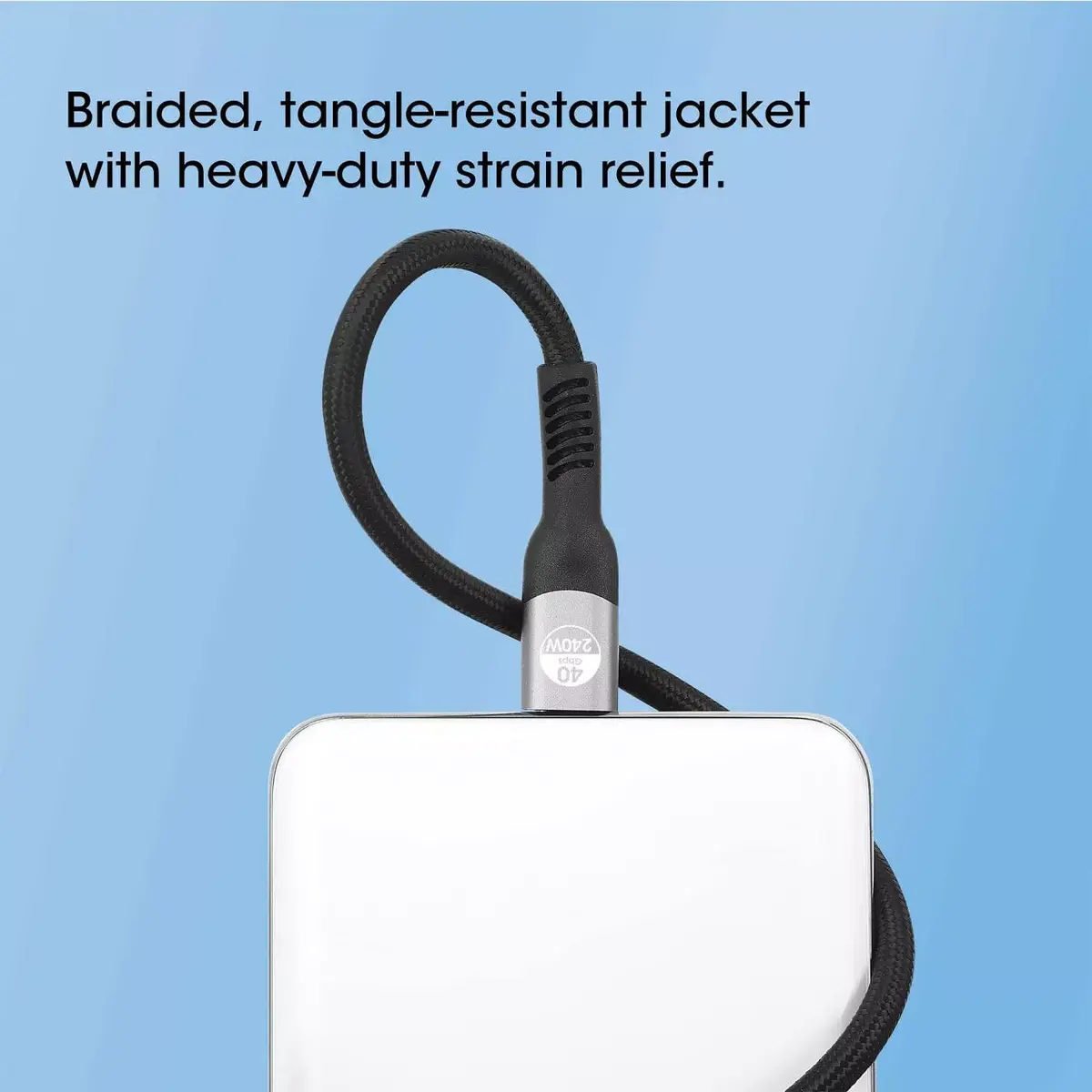 USB-C Male to USB-C Male kabelis Manhattan 2m Photo 12
