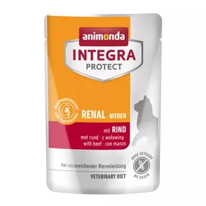 Консервы для кошек animonda Integra Protect Beef Renal Adult без зерна 85 г пакетик