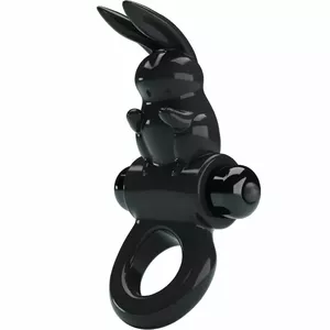 Вибрационное кольцо Pretty Love Exciting Ring Rabbit с 10 режимами вибрации