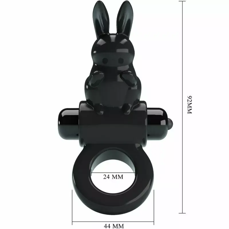 Вибрационное кольцо Pretty Love Exciting Ring Rabbit Photo 3