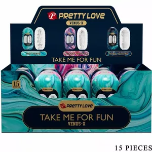 Мастурбатор pretty love Venus X 15 — силиконовый мужской мастурбатор, белый, мягкий гибкий материал