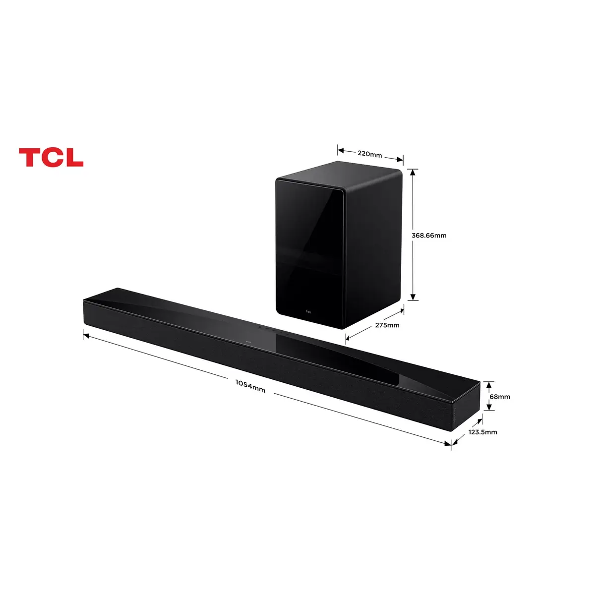 TCL Q75H sound bar 5.1.2 620W Photo 10