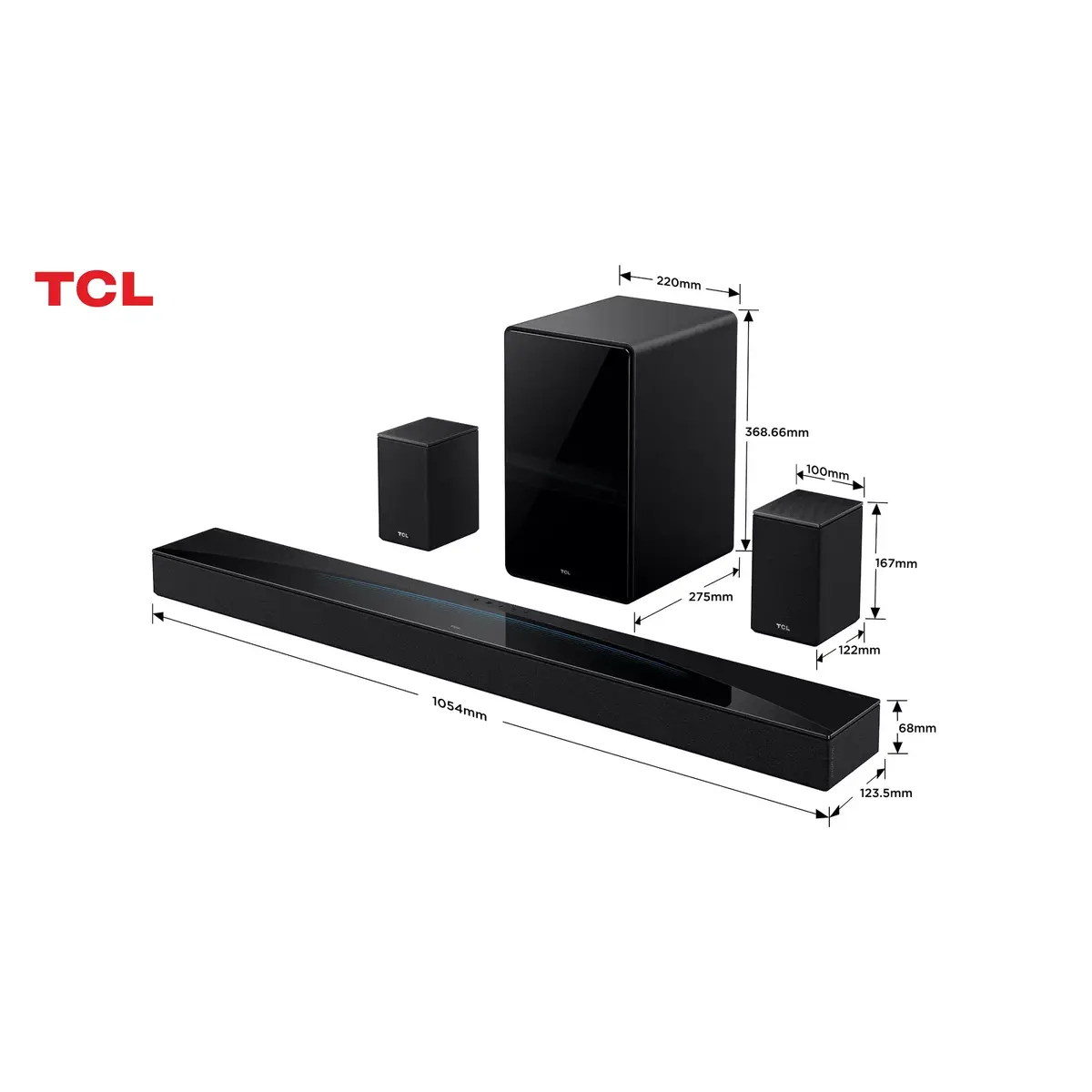 Звуковая панель TCL Q Q85H Q85HE Photo 10