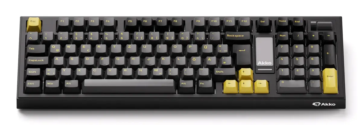 Akko 5098B Mechanical Gaming Keyboard - QWERTZ German Photo 2