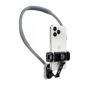 Neck mount Telesin S2-HNB-02 with cell phone holder — neck-worn smartphone holder for hands-free filming and viewing