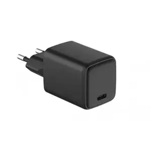 Сетевой зарядный блок GRATEQ KURU 45W GaN USB-C PD/PPS, компактный, чёрный
