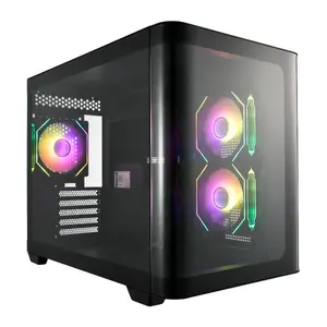 Computer case FSP S380-BA Micro Tower Black