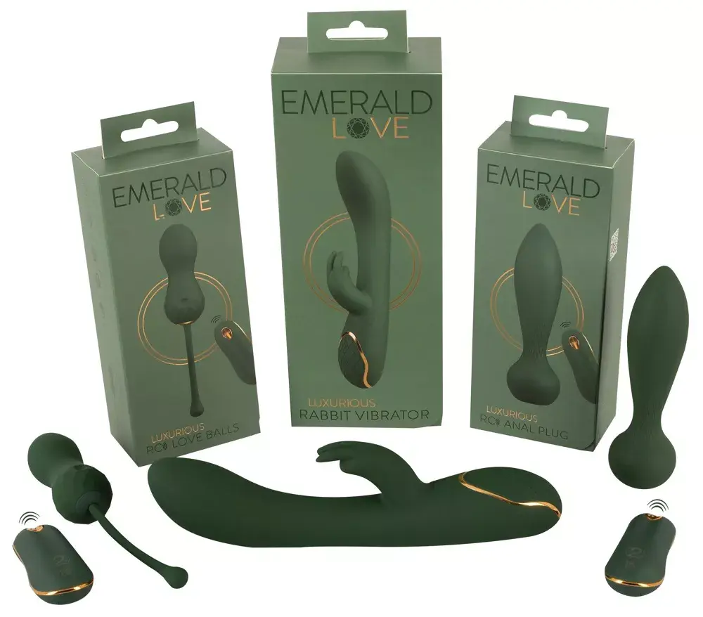 Анальная пробка Emerald Love Luxurious RC Photo 11