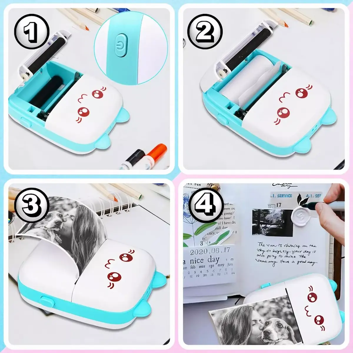 Принтер Blun Cat Mini printer Photo 4