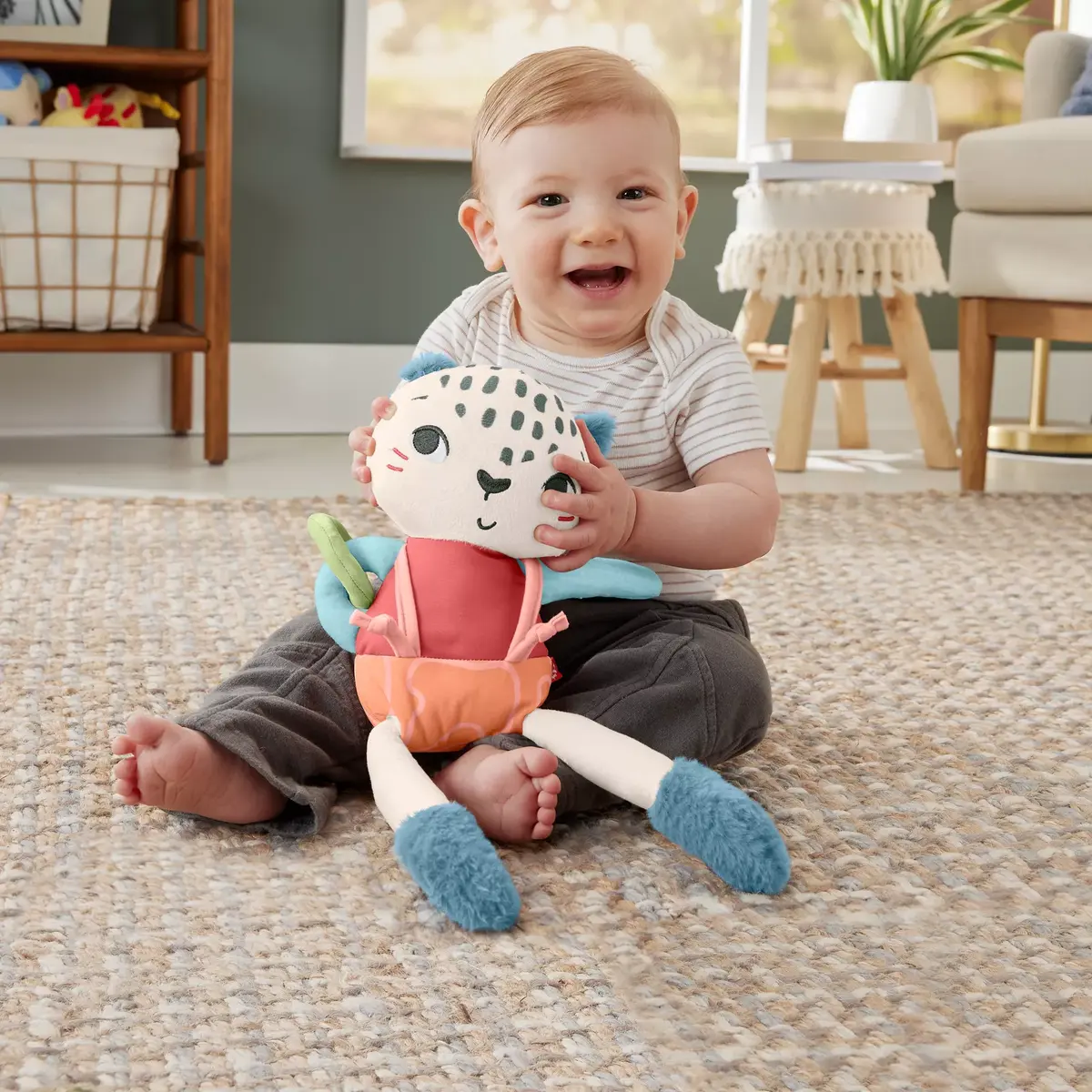 Toy leopard Fisher-Price Spotting Fun Snow Leopard Photo 17