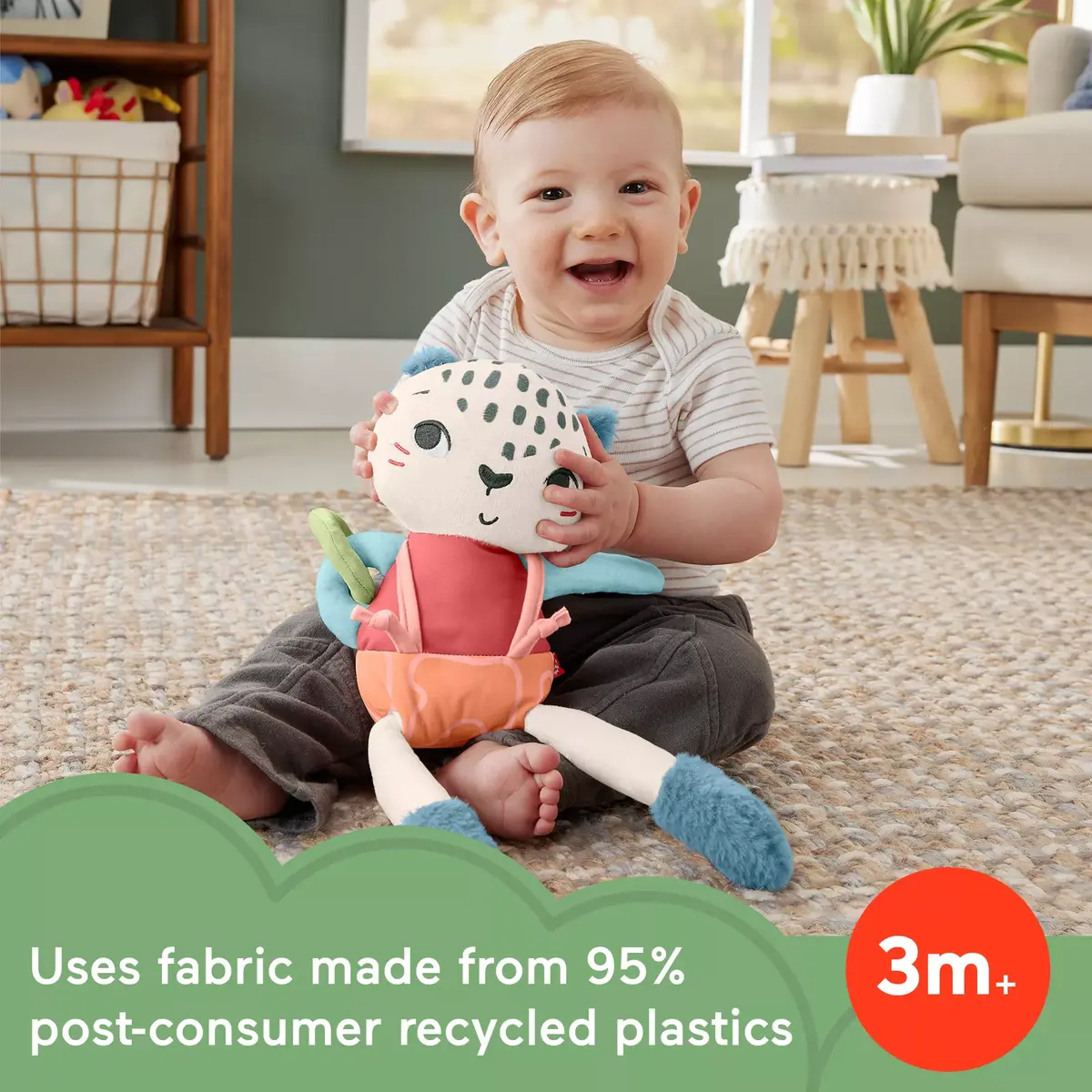 Toy leopard Fisher-Price Spotting Fun Snow Leopard Photo 20