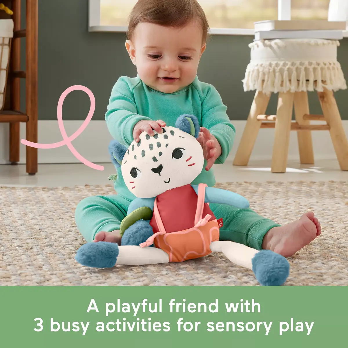 Toy leopard Fisher-Price Spotting Fun Snow Leopard Photo 21