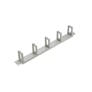 SOMI Networks | 19" kabeļu vadības stienis ar 5 gab. plastmasas gredzeniem | CMB-03G | Pelēks | Grey | Gredzenu diametrs 45x70mm