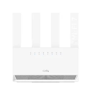 Galda maršrutētājs Cudy WR3600E Dual‑band Wi‑Fi 7 (802.11be), 2882/688 Mbps, gigabitu Ethernet, 3 LAN porti, WPA3