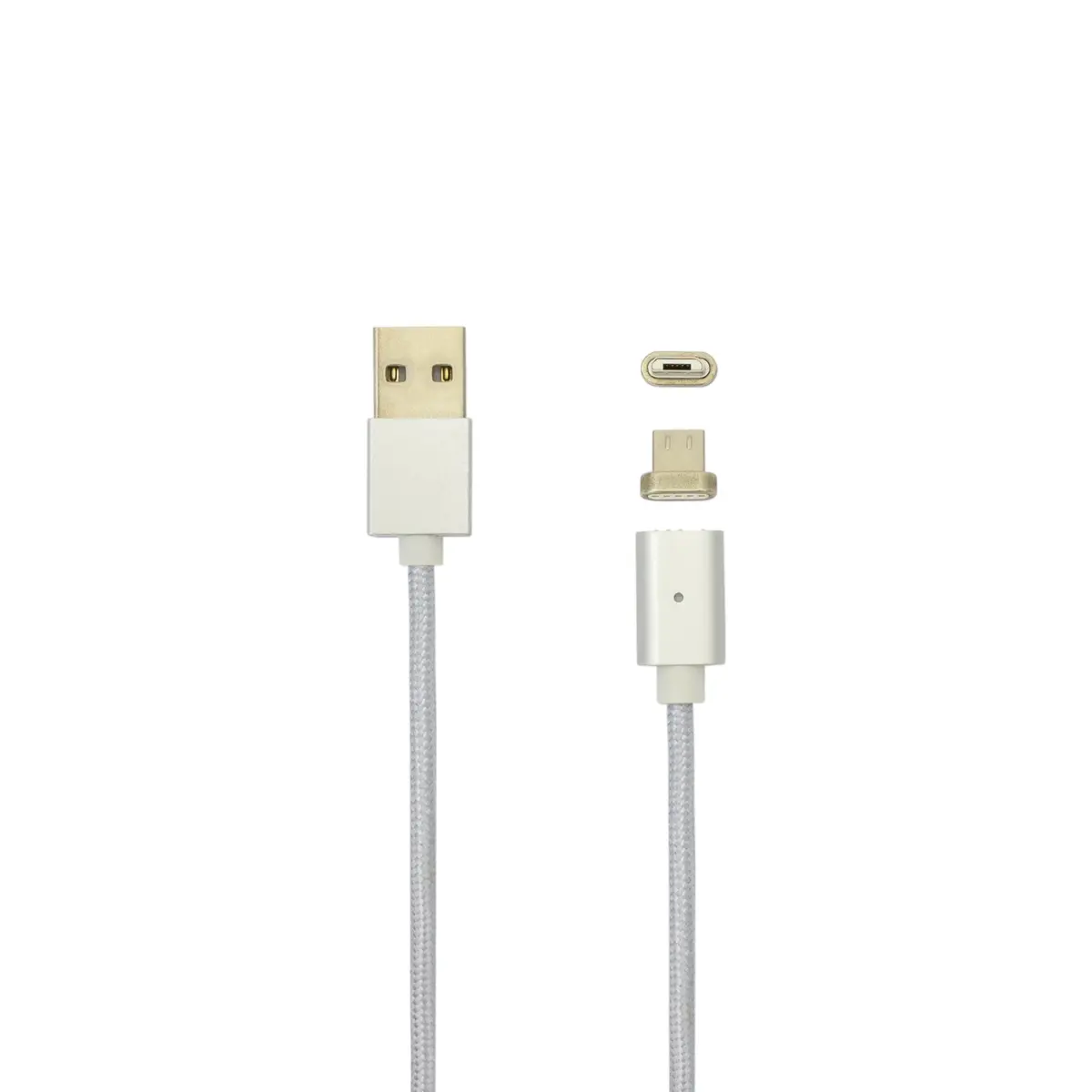 Magnētiskais USB uz micro USB kabelis