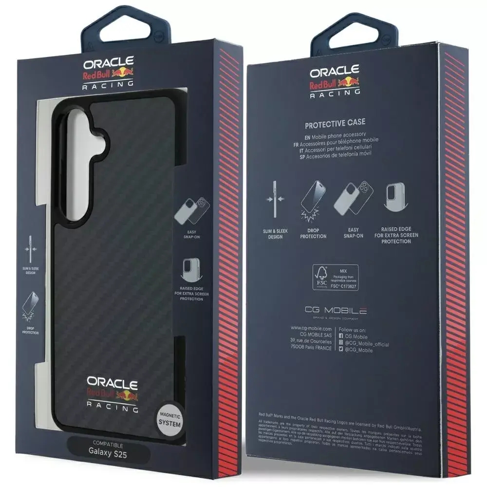 Чехол MagSafe Red Bull для Samsung Galaxy S25 Photo 6