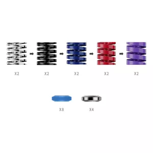 Комплект педалей Moza Racing CRP2 Многоцветный