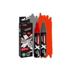 Marķieru komplekts Edding 4-6900-2-2, galu izmērs 2.0–10.0 mm, krāsu miks