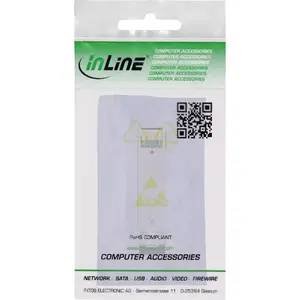 Network Cable InLine 32335S RJ45 Cat5e 1m Black