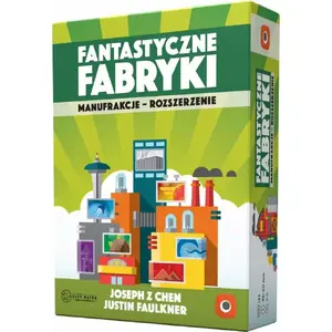 Board game Portal Games Fantastyczne Fabryki: Manufrakcje – strategy tabletop game by Portal Games