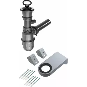 Sink siphon deante ZXY 9965 for stainless steel kitchen sink (model ZYK_0100)