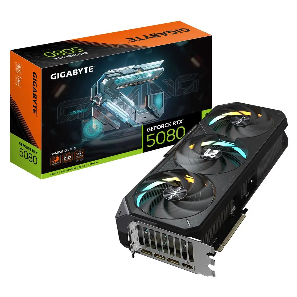 GIGABYTE videokarte GeForce RTX 5080 16GB