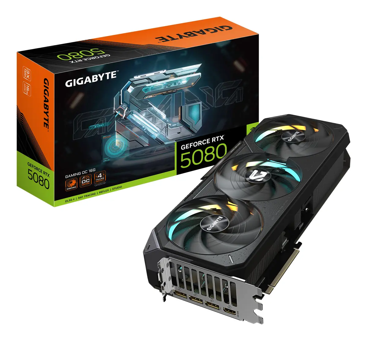 GIGABYTE GeForce RTX 5080 GAMING OC