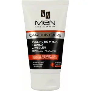 Facial Cleansing Peeling with Charcoal for Men 150 ml, AA