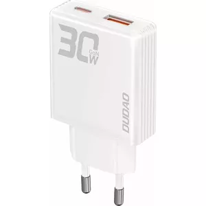 Сетевой адаптер Dudao A30EU 30 Вт с портами USB-A и USB-C