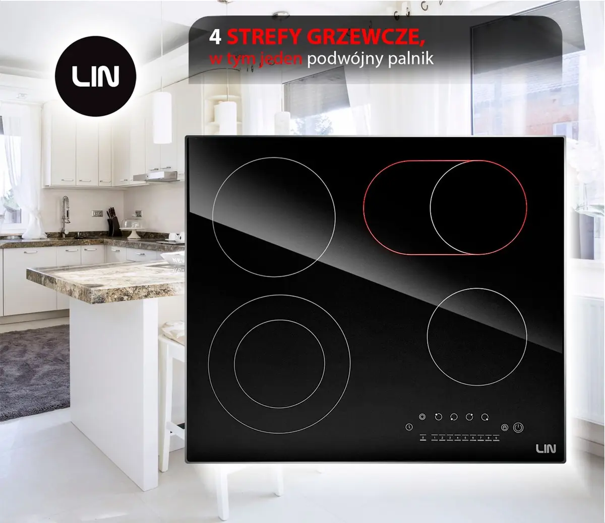 Керамическая варочная панель LIN LC-B47200 Photo 5