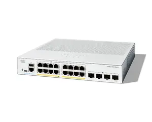 Cisco C1300-16P-4X Managed L2/L3 Gigabit Ethernet Switch with 16 RJ-45 ports and 4 SFP+ modules