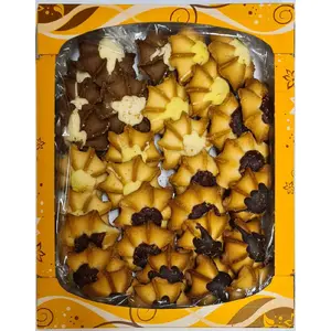 Cookies assortment Lv Un Ko — Cookies Flower Puķīte, 350 g pack