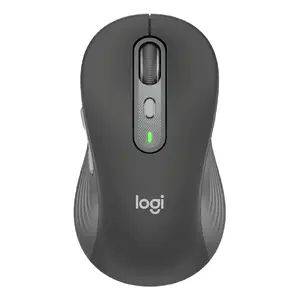 Беспроводная оптическая мышь Logitech Signature Plus M750L, правая, RF Wireless + Bluetooth, 4000 DPI, графит, 6 кнопок