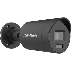 IP security camera Hikvision Pro Series 6 MP Darkfighter fixed mini bullet, 6 MP, 1/2.4" CMOS, 114.8°×60° FOV, 30 fps, wired, indoor/outdoor, ceiling/wall, black