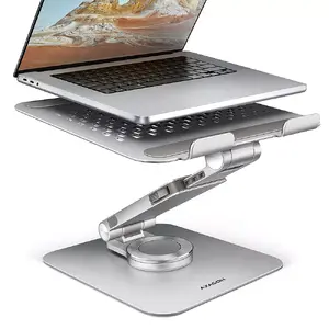 Laptop arm Axagon STND-LR 360° rotation Aluminium Silver