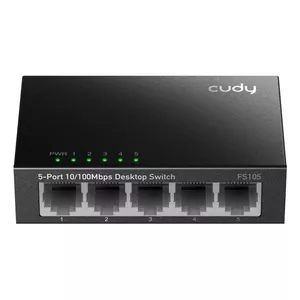 Unmanaged Switch Cudy FS105 5 Ports Fast Ethernet 10/100 Black