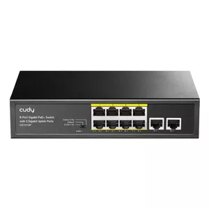 Cudy GS1010P tīkla slēdzis Gigabit Ethernet 10 porti PoE