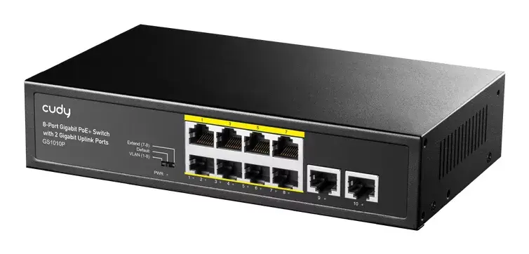Cudy GS1010P tīkla slēdzis Photo 2