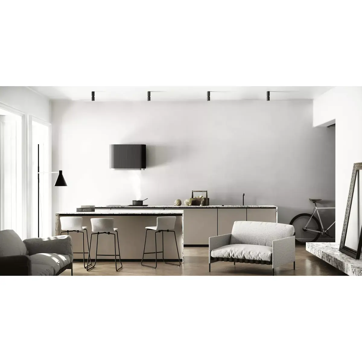 Ciarko Design Mono 60 nosūcējs MONO60BSL Photo 2