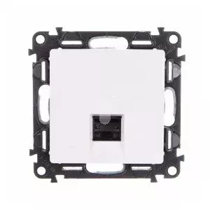 Компьютерная розетка Legrand Valena Life RJ45 категории 6A STP, белая