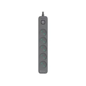 Сетевой удлинитель TRACER TRALIS47024, 5 розеток, кабель 3.0 м