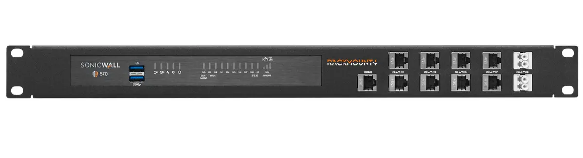 Rackmount kit for SonicWall TZ570W RM-SW-T12I Photo 3