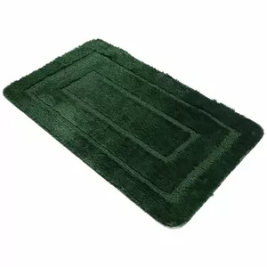 Bath mat Baltic Aqua 9133217 50x80 cm 100% microfiber green
