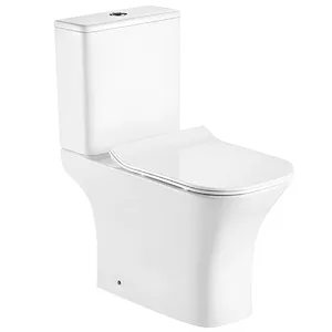 Подвесной унитаз AB ZT-1215 безободковый 3/6 л UF Slim с крышкой SC