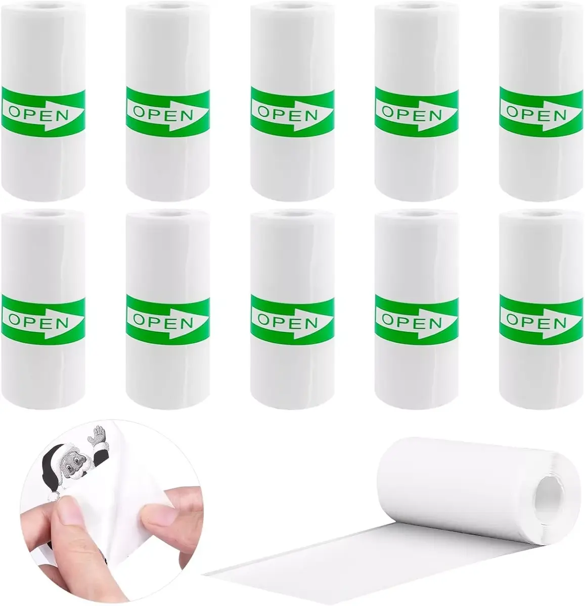 CP thermal self-adhesive sticker rolls CP-PSTP57-10 Photo 2