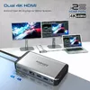 Мультимедийный хаб Promate VersaHub-MST Dual USB-C Photo 5