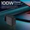 Сетевой зарядник Promate GaNPort4-100PD 100W USB-C PD Photo 4